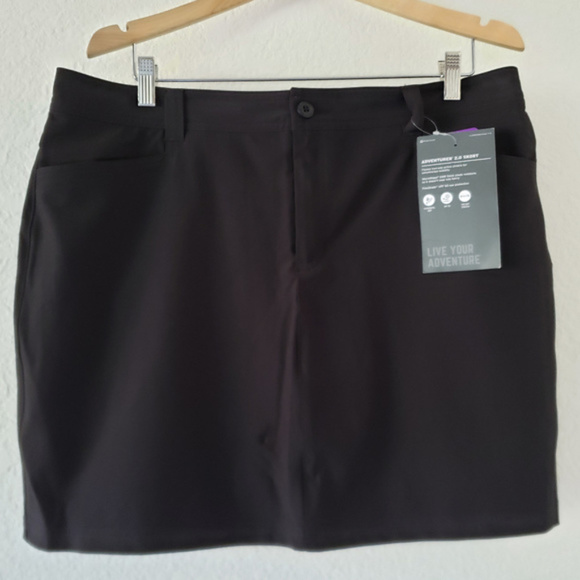 Eddie Bauer Damen Abfahrt Skort - Performance Rock-Shorts Für Outdoor